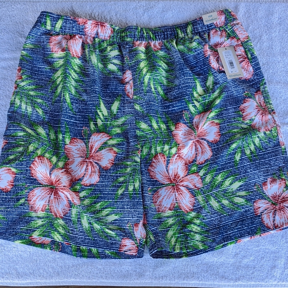 Caribbean Swim Trunks Size 2XB